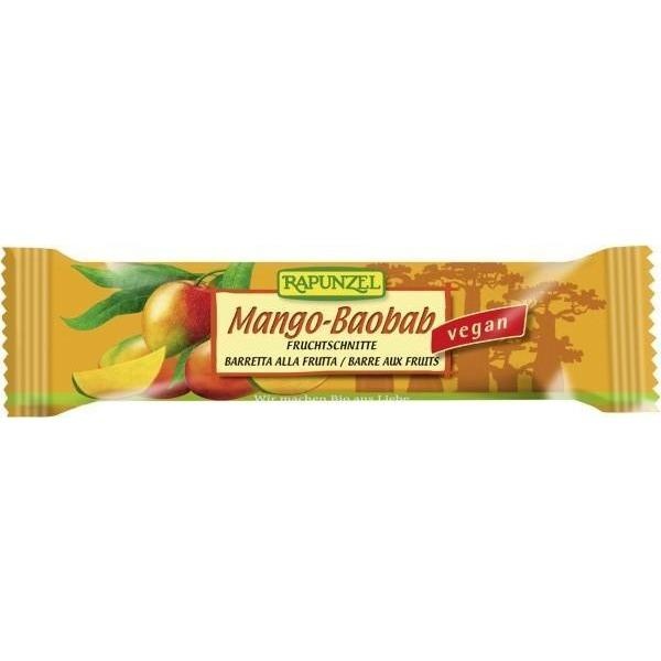 BIO tyčinka MANGO/BAOBA 40 g Rapunzel